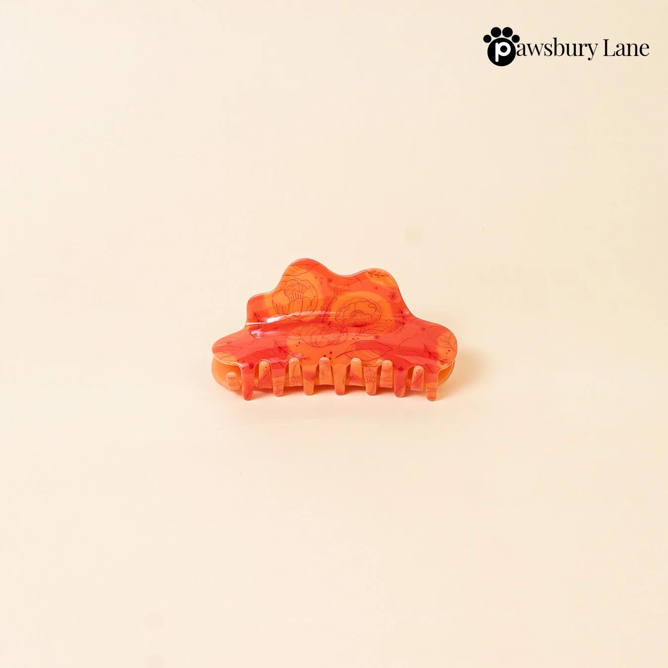 Sunlit Blooms - Cloud Claw Clip