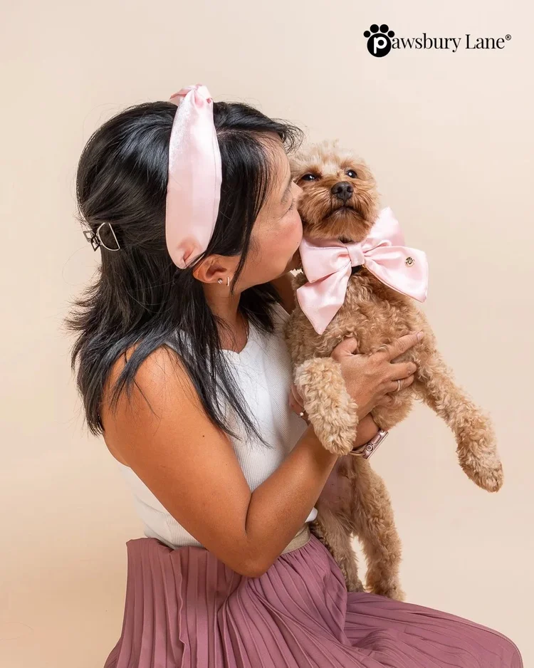 The Satin Collection - Headband - Blush Pink