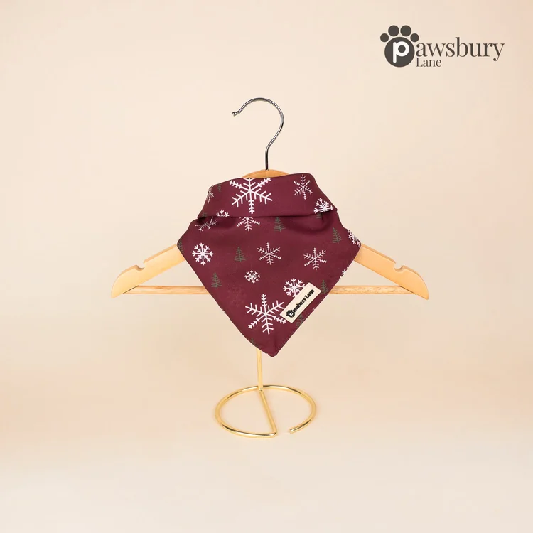 Snowflakes and Pines - Bandana