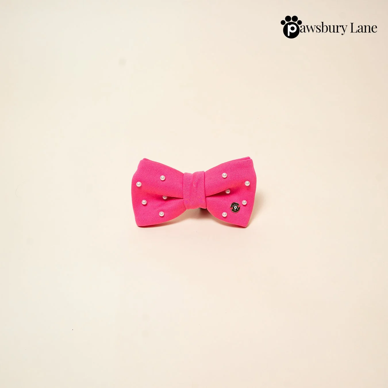 Sugar and Pearls - Bubblegum - Pet Bow Tie