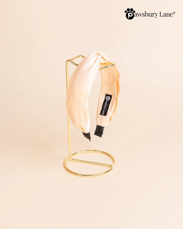 The Satin Collection - Headband - Daffodil