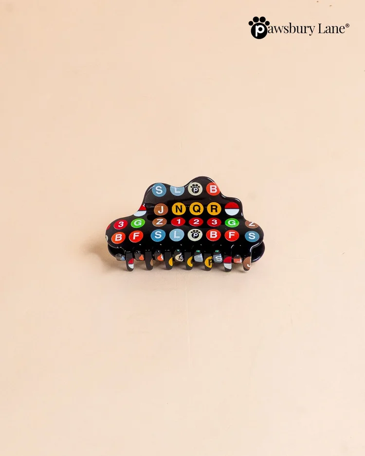 NYC Subway Series - Cloud Claw Clip
