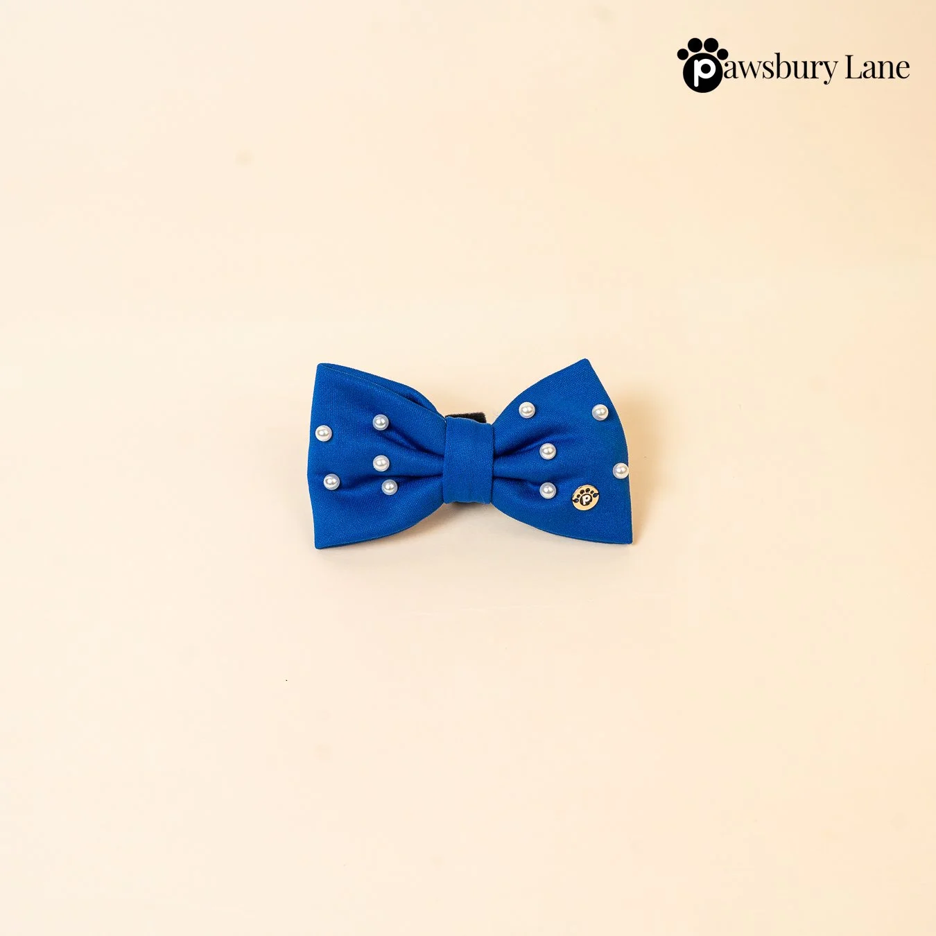 Sugar and Pearls - Royal Blue - Pet Bow Tie