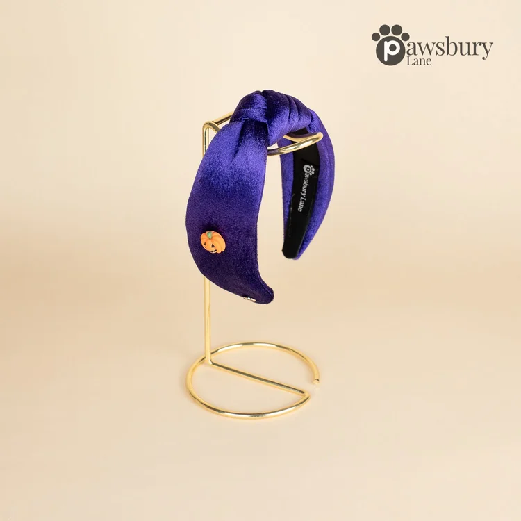 Halloween: Purple Velvet - Headband