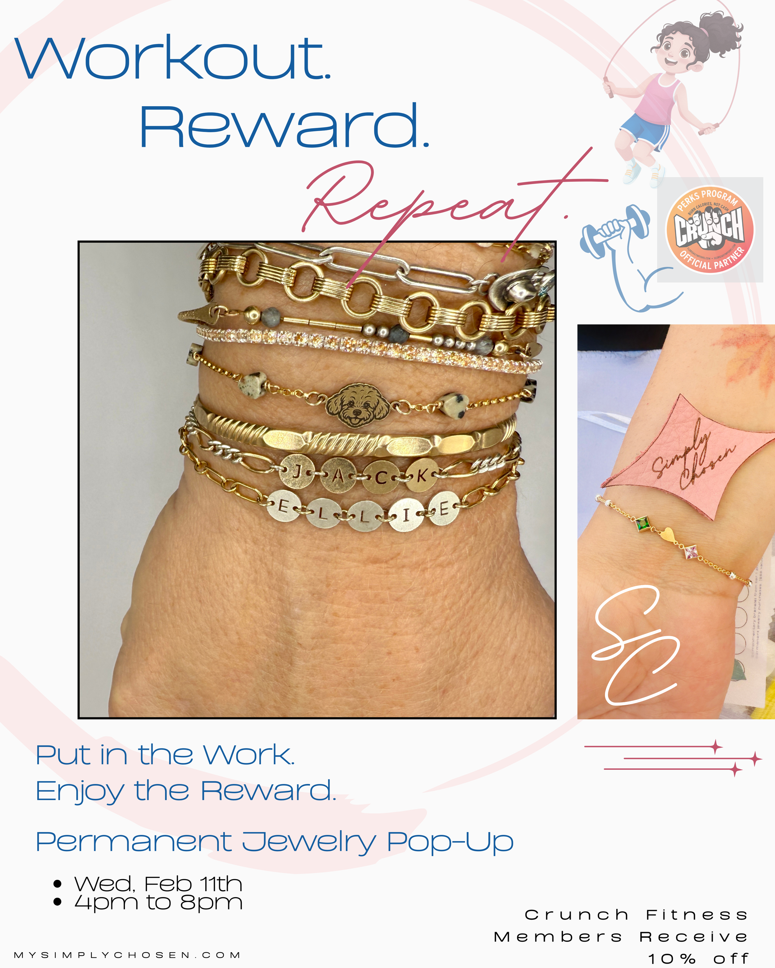 Simply Chosen at Crunch Fitness Rowlett