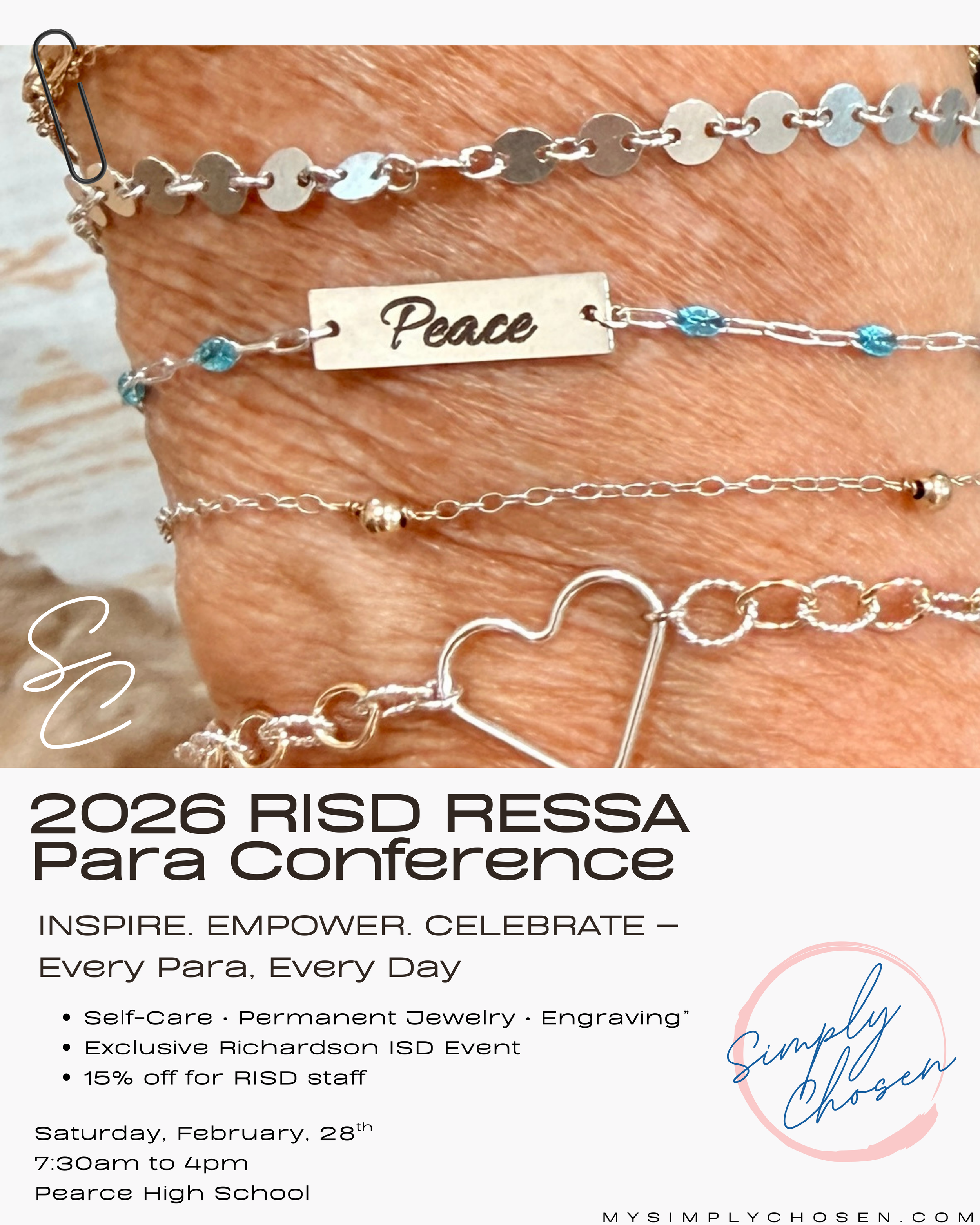 Simply Chosen at the 2026 RISD RESSA Para Conference