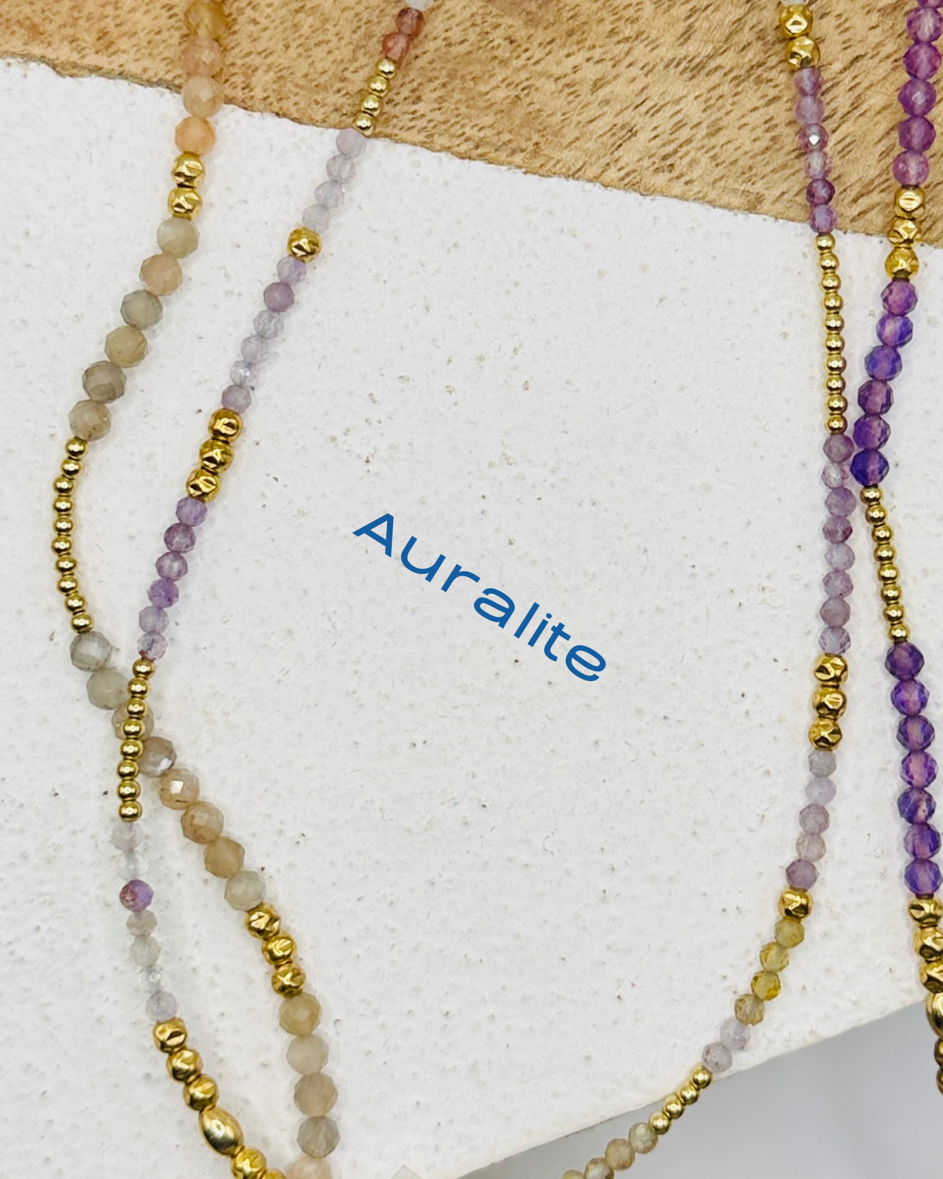 Auralite Beaded Necklace