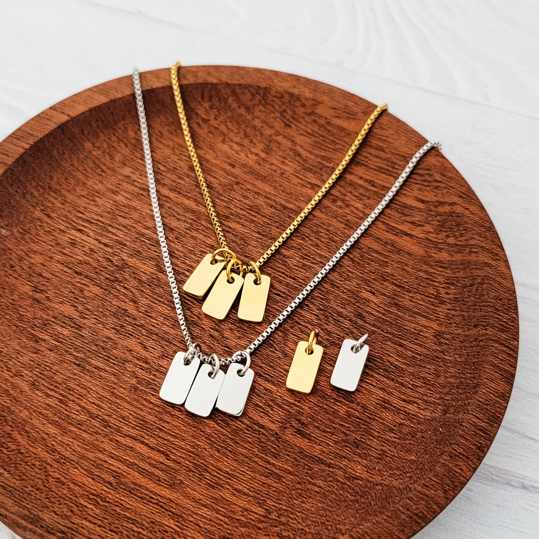 Mini Tag Necklace