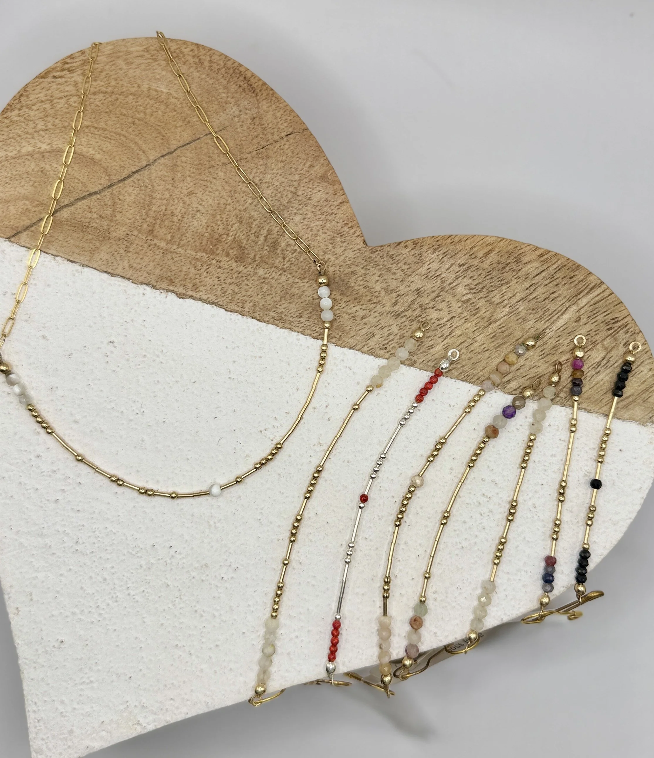 Morse Code Necklace and Connectors