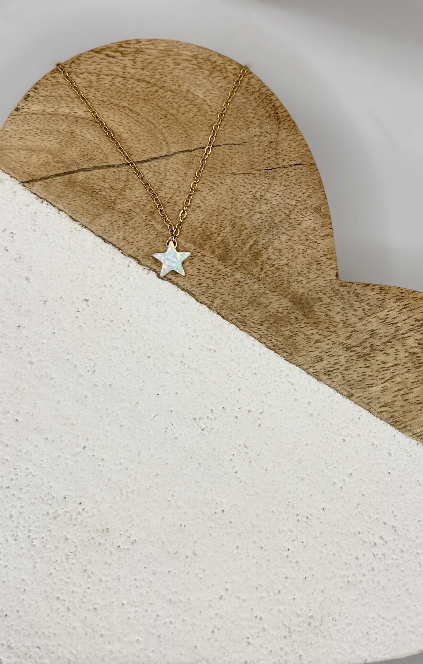 Star Opal Gold-Filled Necklace