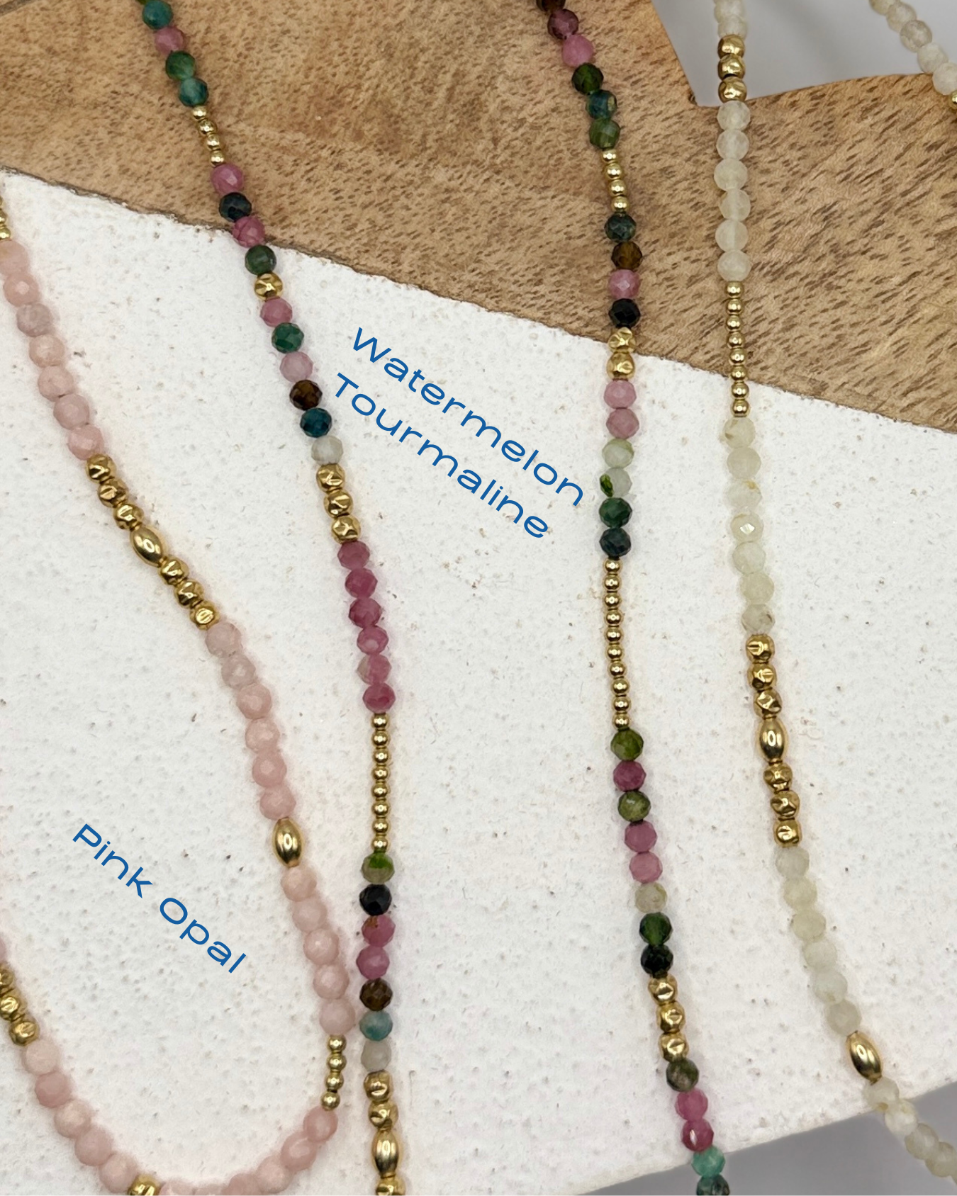 Watermelon Tourmaline Necklace