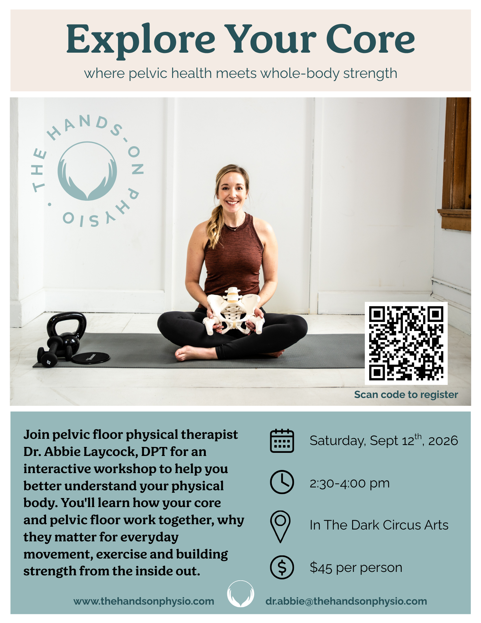 Explore Your Core - Pelvic Floor Workshop
