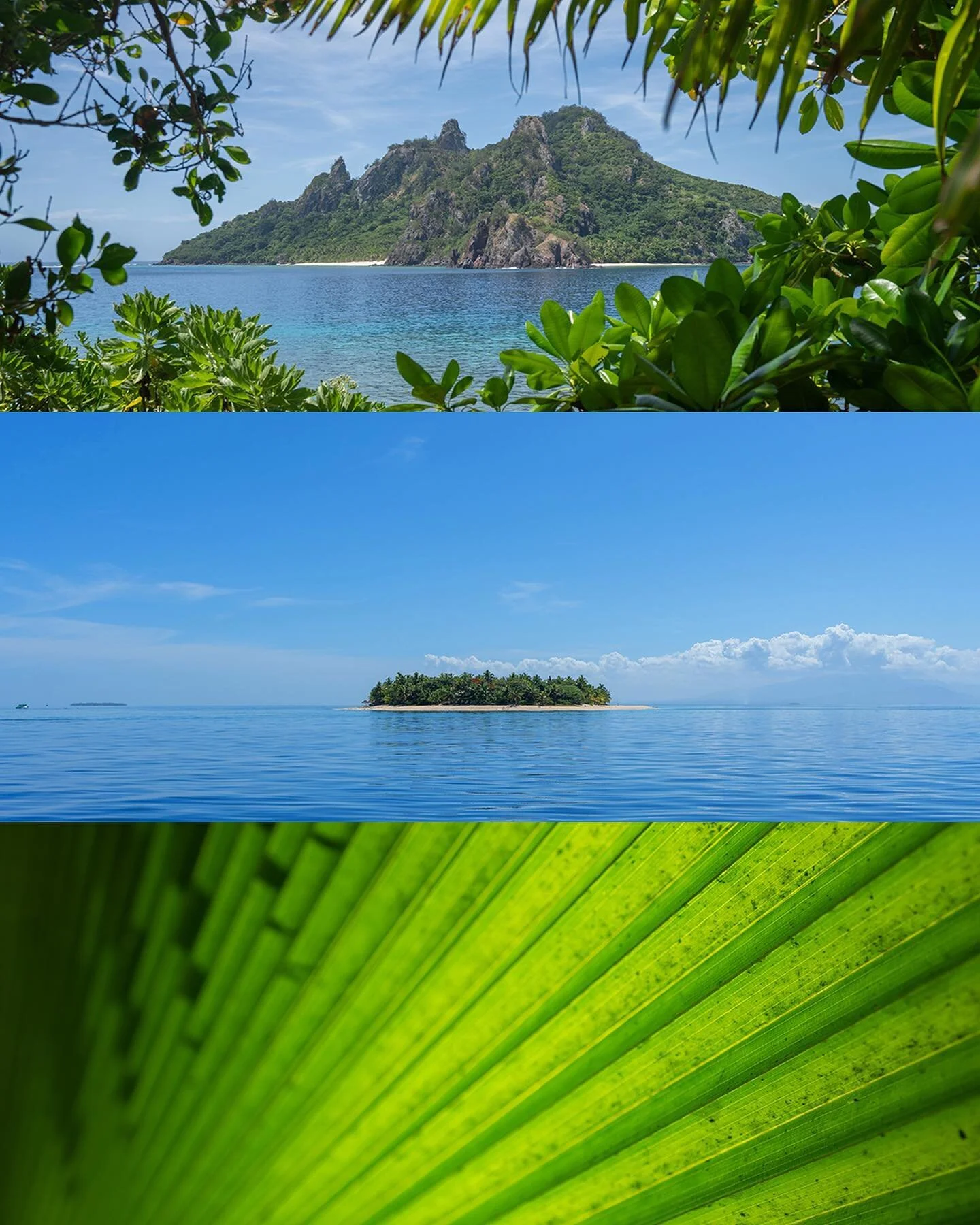 The blues and greens of @tourismfiji 

Monuriki (cast away island) and @barefoot_kuata snorkelling with reef sharks

Sony A1 and @goproanz
