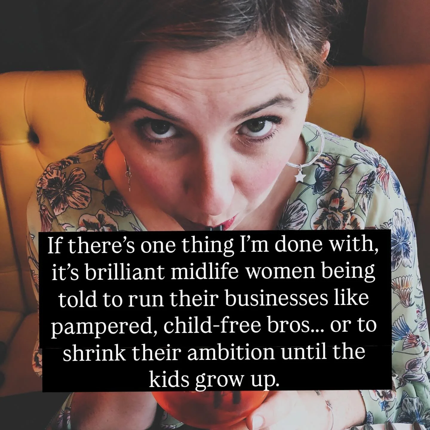If you&rsquo;re a midlife woman trying to build something meaningful while holding an entire ecosystem of people together&hellip; this one&rsquo;s for you.

You&rsquo;re not imagining it:
Most business advice wasn&rsquo;t built for women like us.
Wom