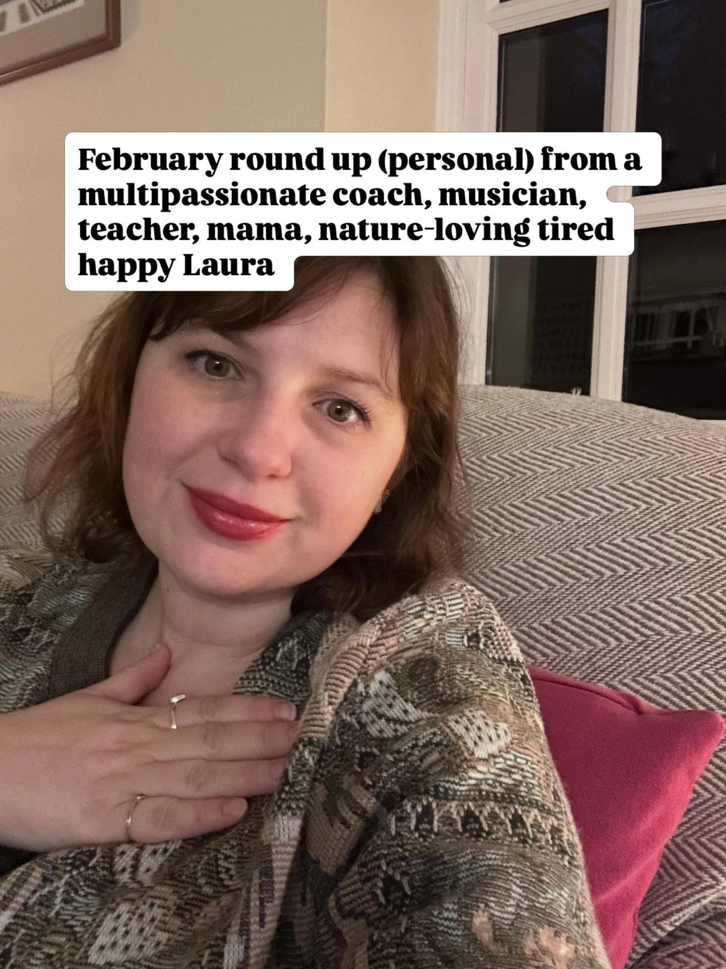 Oh February you&rsquo;ve been a wild ride.

Bring on planting seeds (in my potting shed and in my business), new clients, repeat clients, film soundtracks, gigs abroad, coaching hot seats, blogging, writing on Substack, muddy stomps, baking bread, cu