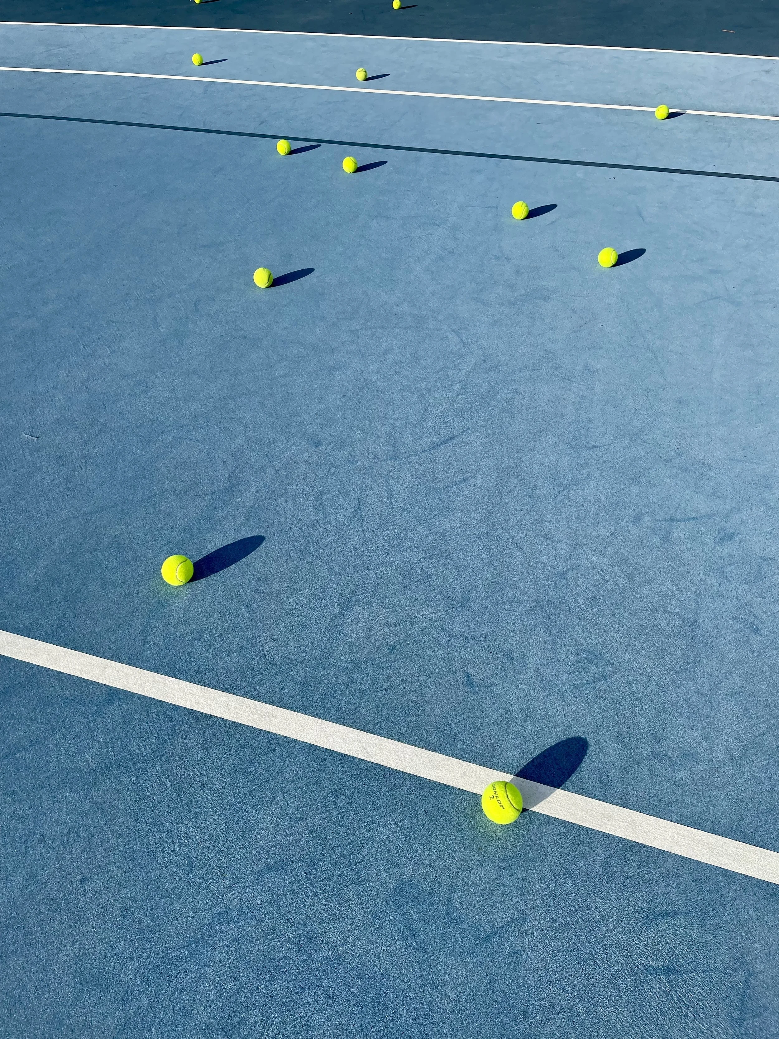My tennis practice