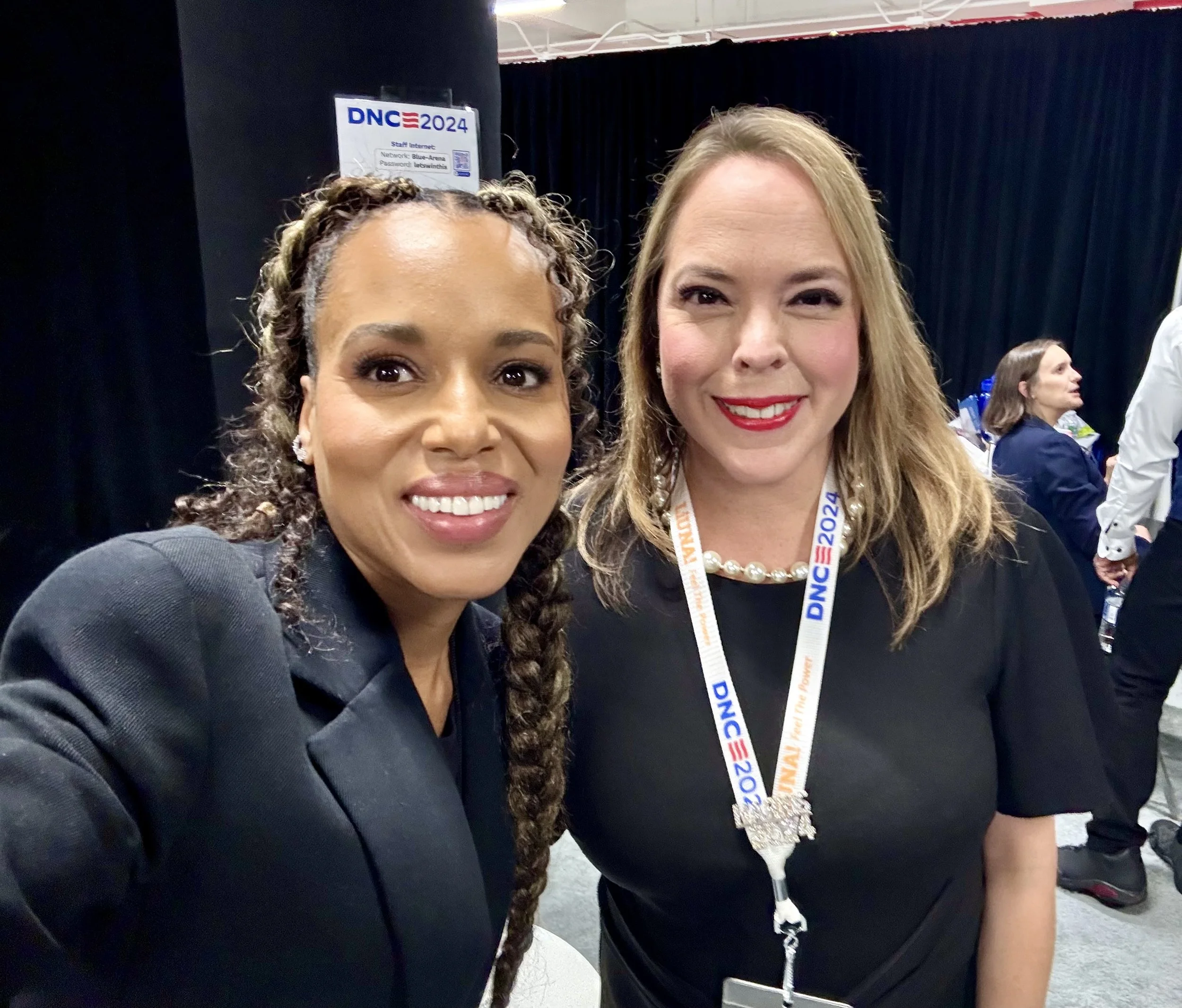 Kerry Washington--Olivia Pope--meets...Olivia!
