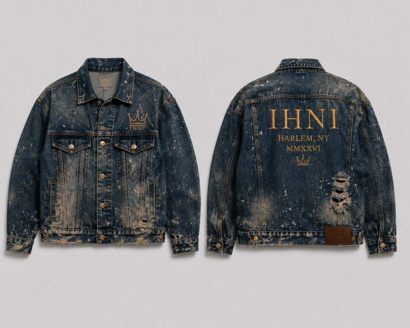 Distressed indigo denim jacket showcase.png