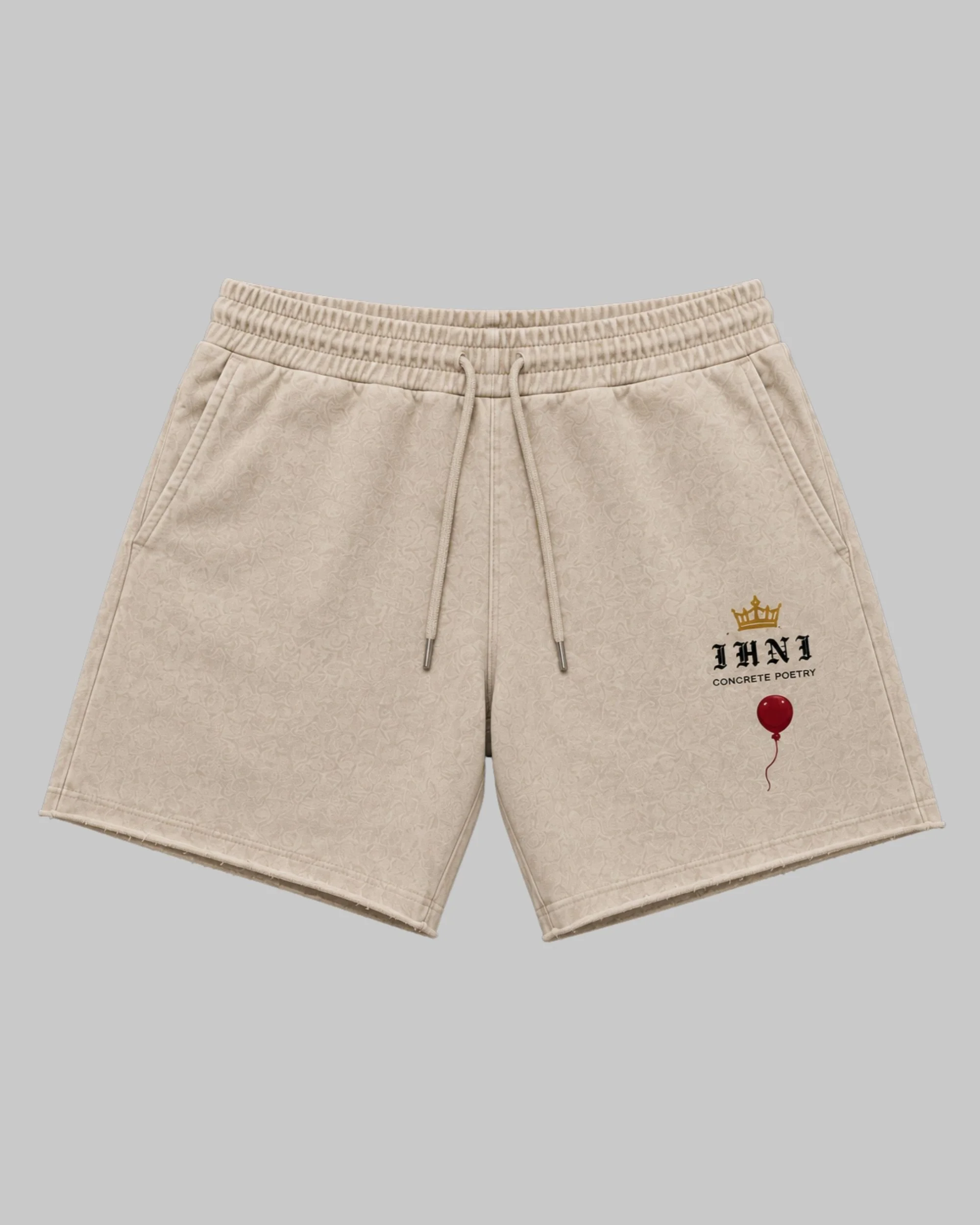Concrete Poetry Ladies Shorts