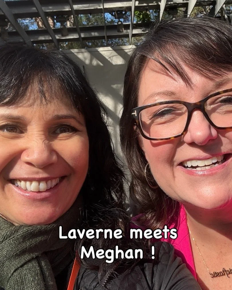 Meeting someone you admire in real life and finding out they are just as wonderful as you thought @meghan.riordan.jarvis @itsgrieftastic so glad I went to this amazing event about grief where I laughed, met so many cool people and learned a lot. Chec