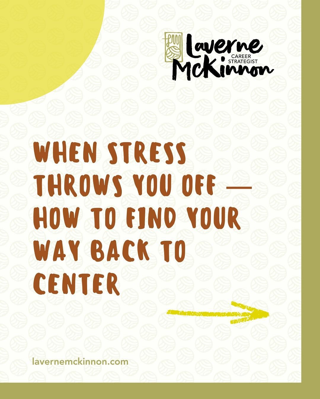 Ever notice how stress shows up in two forms? Sometimes it speeds you up. Other times it shuts you down.

Either way, you&rsquo;ve been pulled off balance &mdash; and your body&rsquo;s trying to help you find your way back.

This week&rsquo;s post is