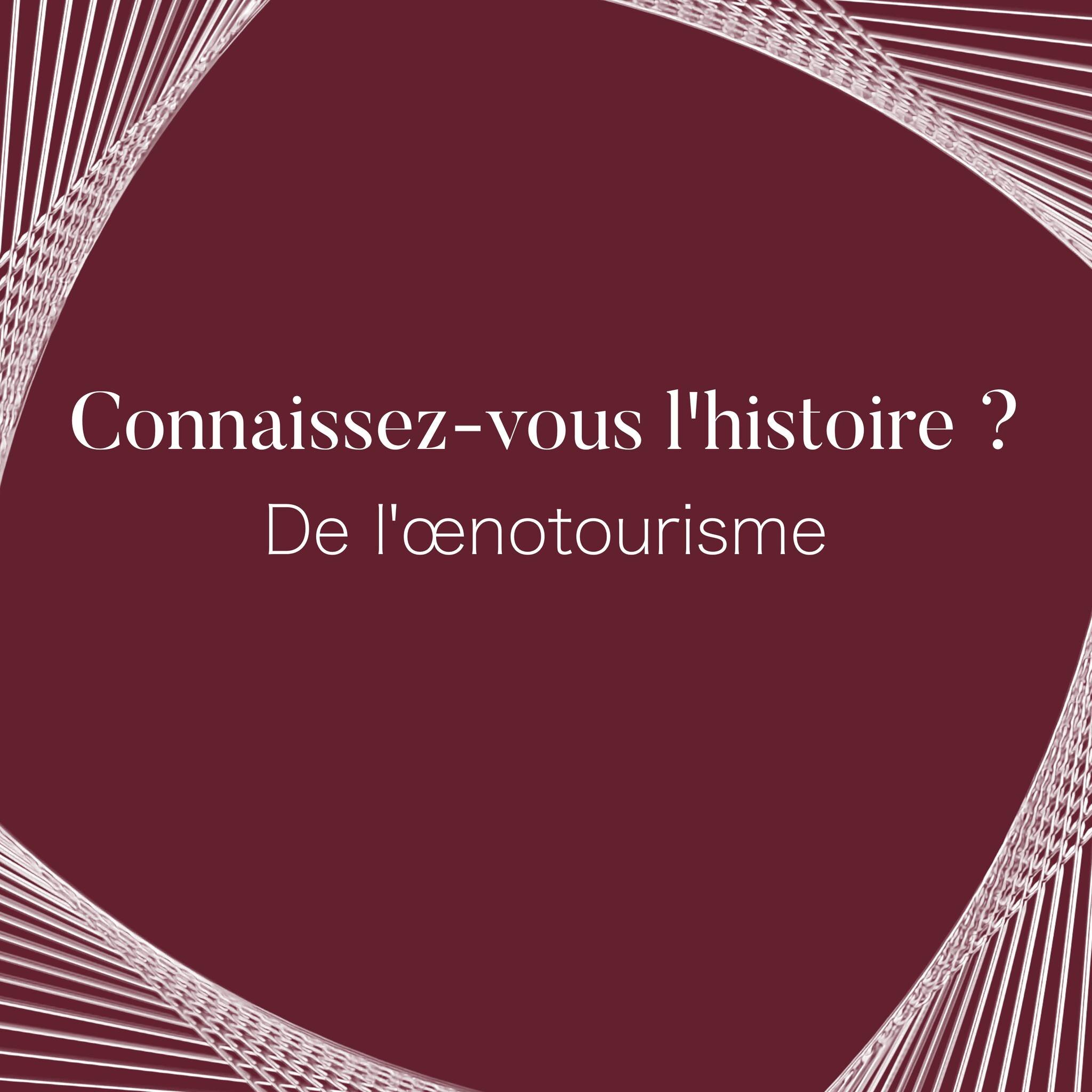 Le tourisme du vin est tr&egrave;s r&eacute;cent compar&eacute; au vin mill&eacute;naire ! 🌍🍷

#vin #marketing #oenotourisme #vinelies