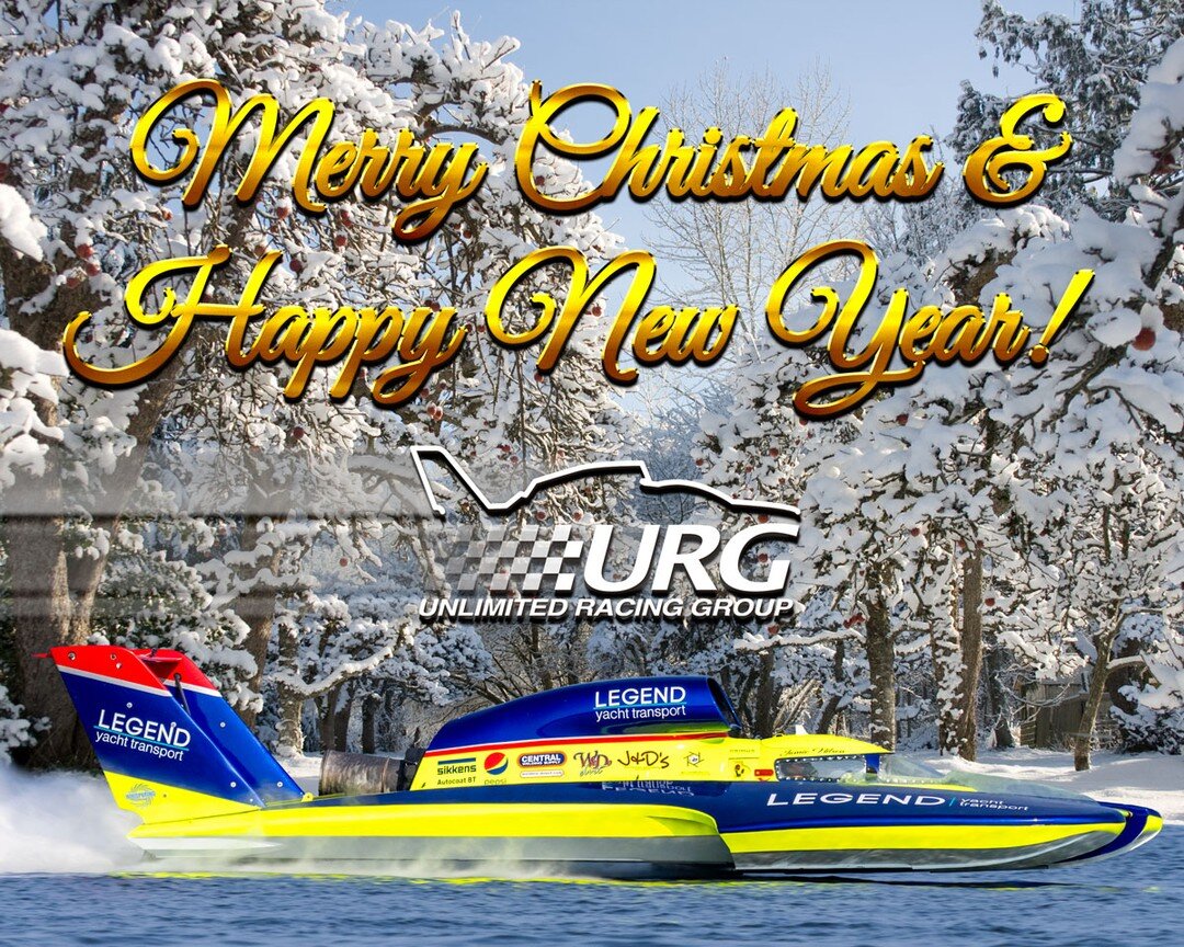 The Unlimited Racing Group would like to wish our sponsors, race sites and fans a Very Merry Christmas and a Happy New Year! Here's to a great 2024!

@legendyachttransport thetrusscompany @theoldcannery @h1_unlimited_hydroplanes

#legendyachttranspor