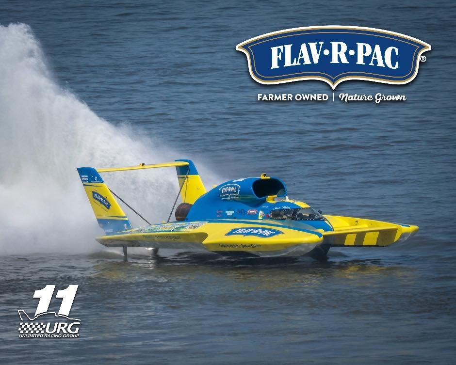 Driver Jamie Nilsen in the Miss FLAV-R-PAC drives to another second place in Heat 2A.
@madison.regatta | @h1_unlimited_hydroplanes