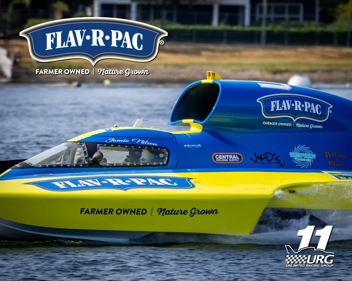 U-11 Miss FLAV-R-PAC driver Jamie Nilsen heading out onto the course in Seattle.
@seafairfestival | @h1_unlimited_hydroplanes