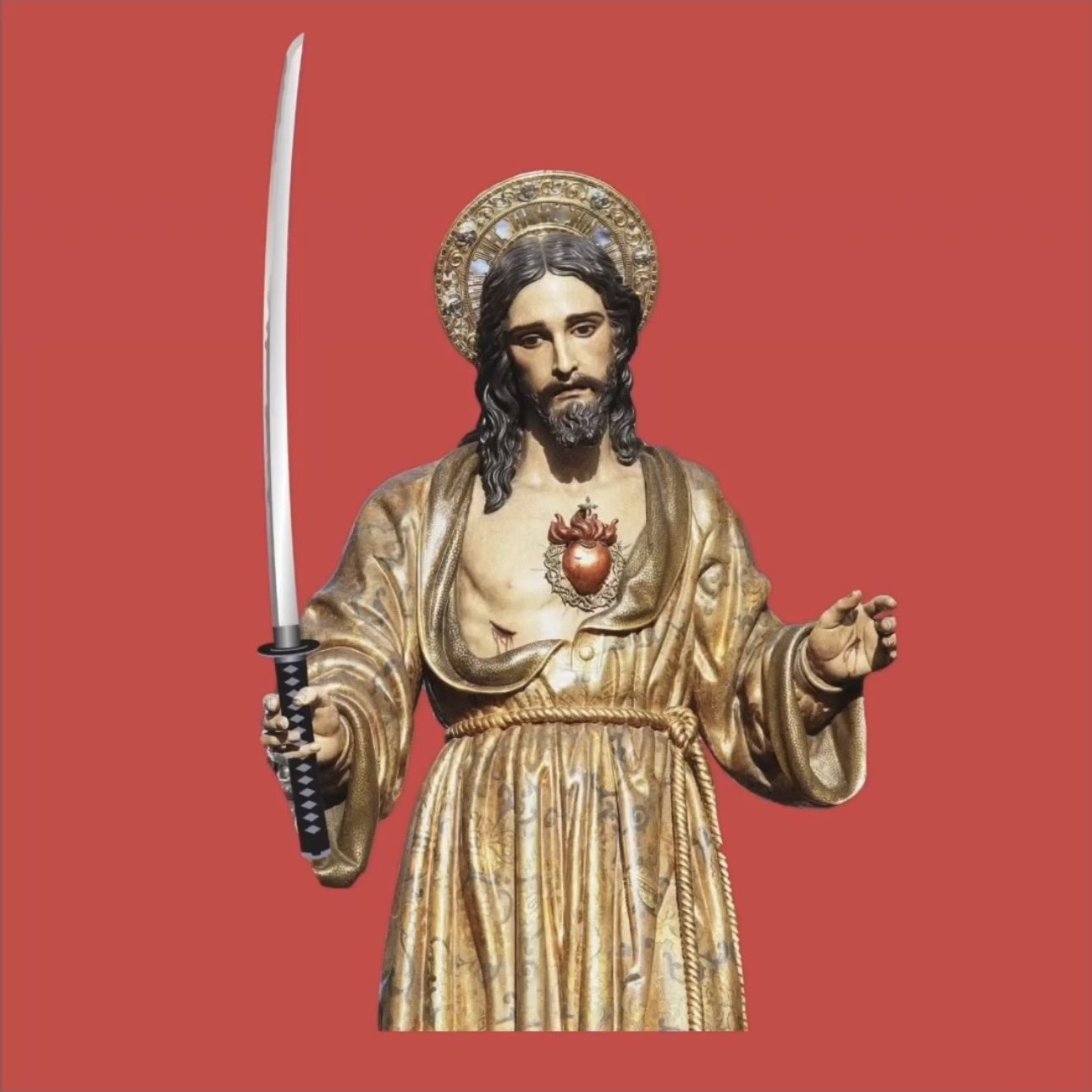'LORDSWORK' Art Print (12x12)