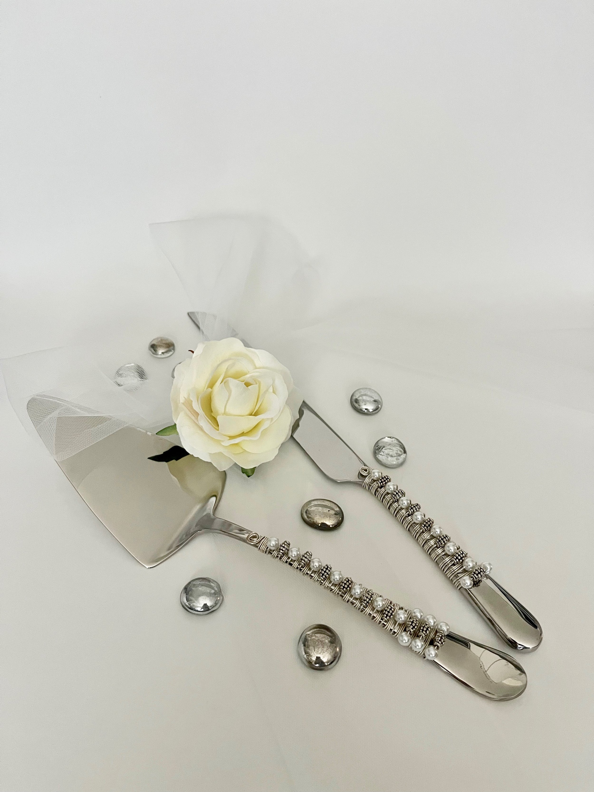 Wedding Set (Pearl and Swarovski crystals)