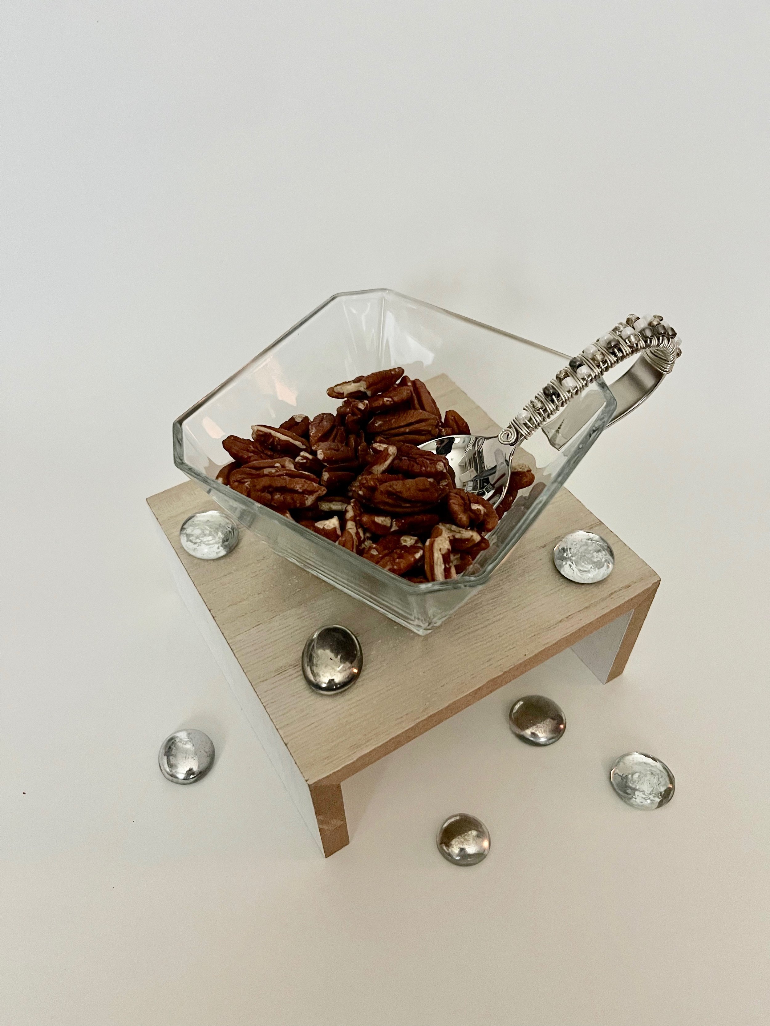 Candy/Nut Scoop with Curved Handle