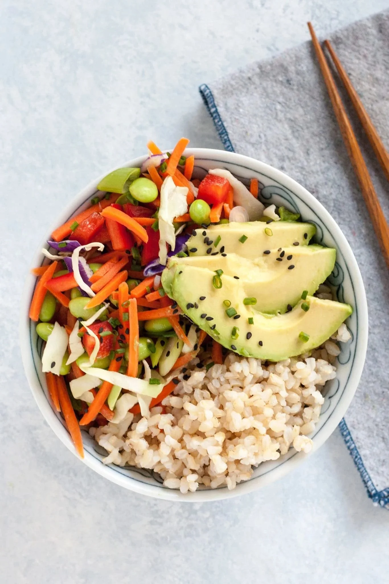 EDAMAME SUSHI BOWL