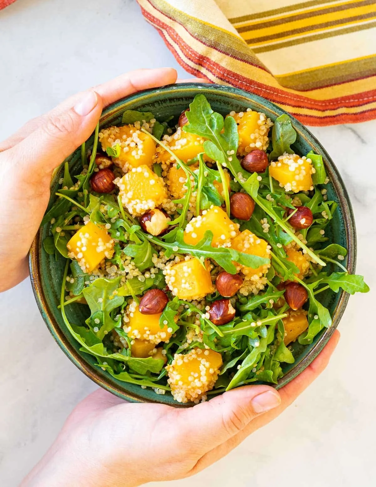 QUINOA BUTTERNUT SQUASH SALAD