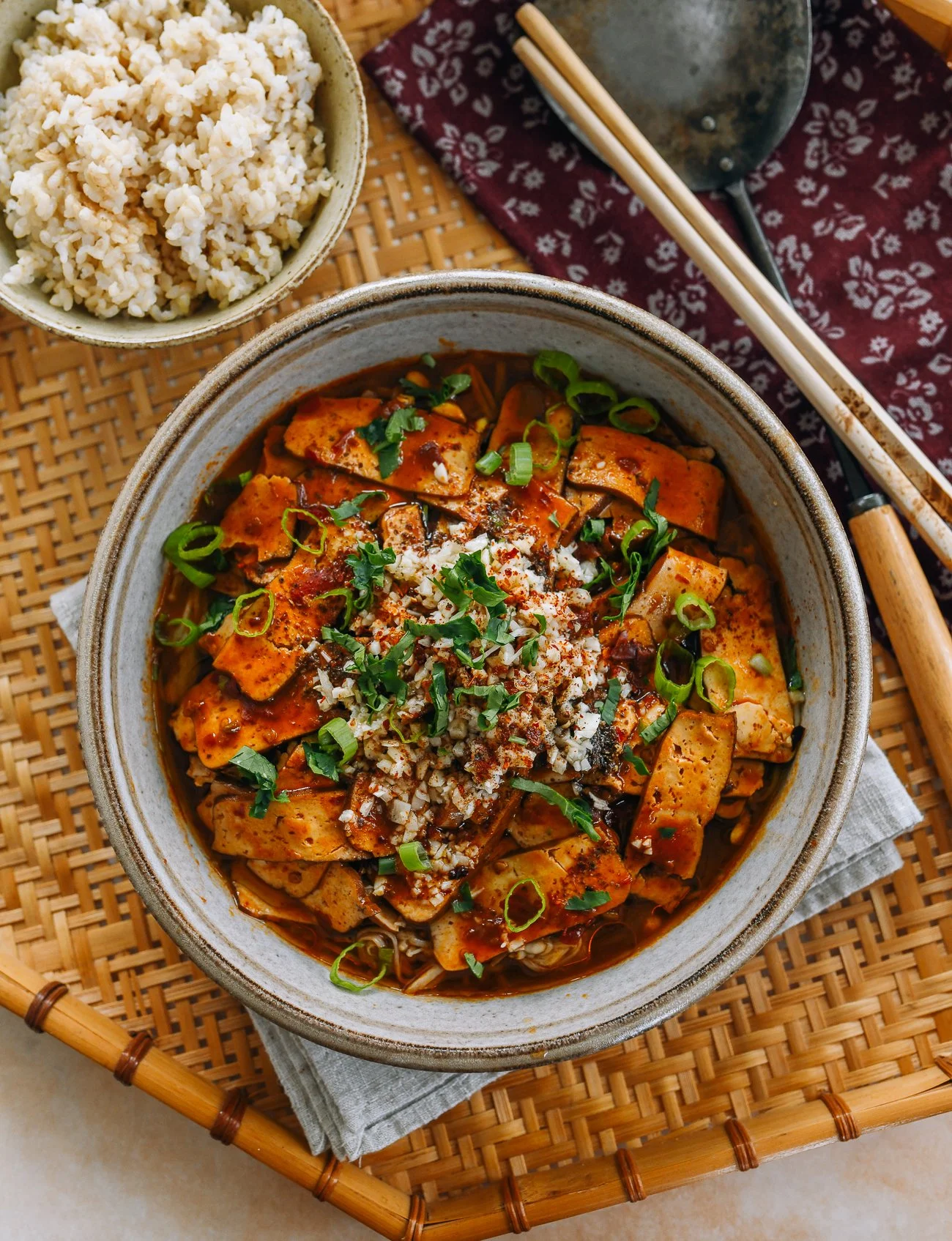 SPICY SICHUAN BOILED TOFU