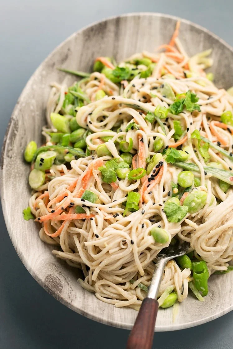 MISO TAHINI SOBA NOODLES