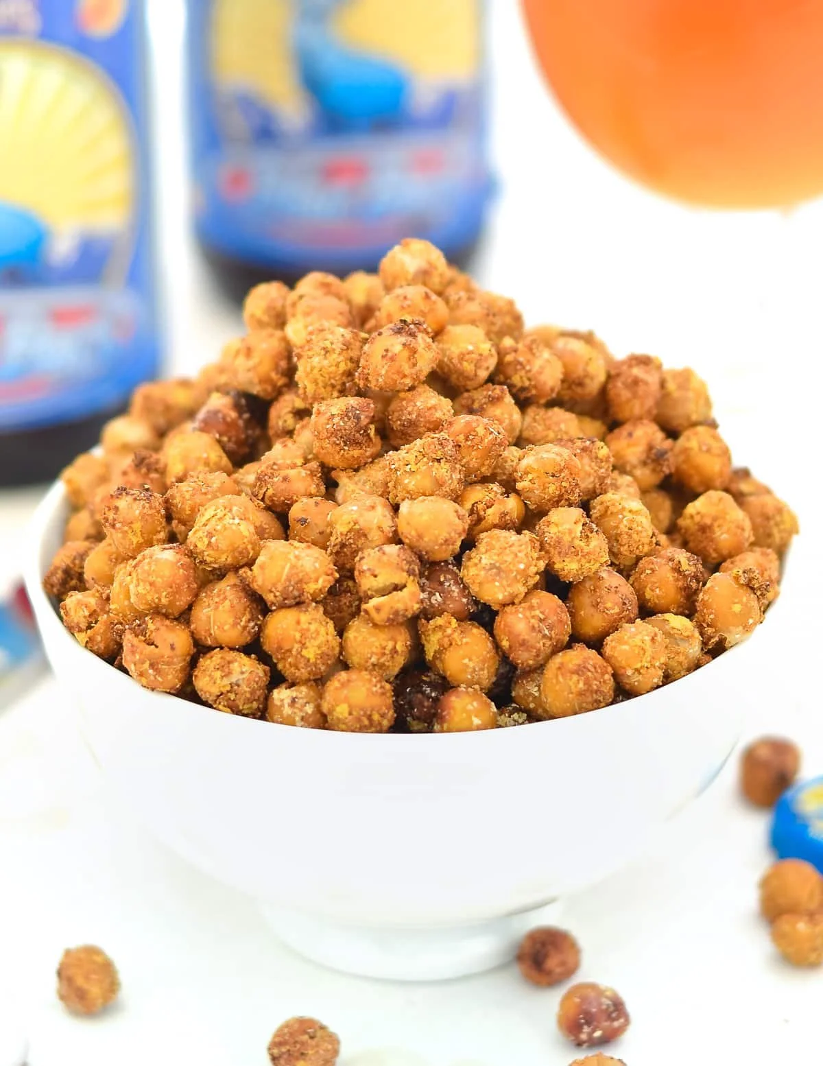 CHEESE &amp; ONION CRISPY ROASTED CHICKPEAS
