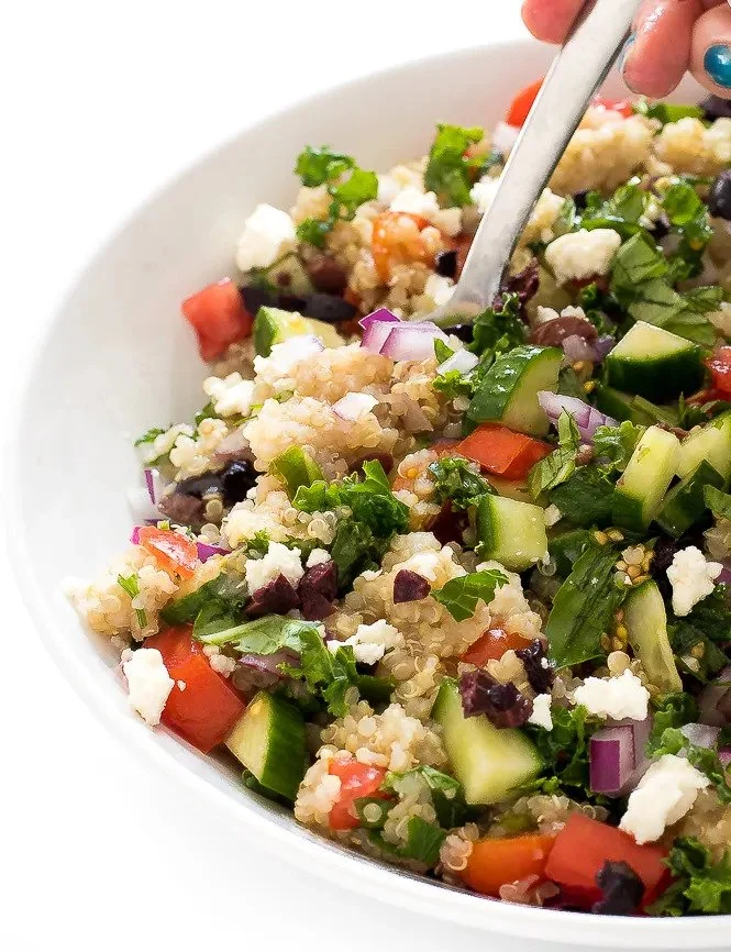GREEK QUINOA SALAD