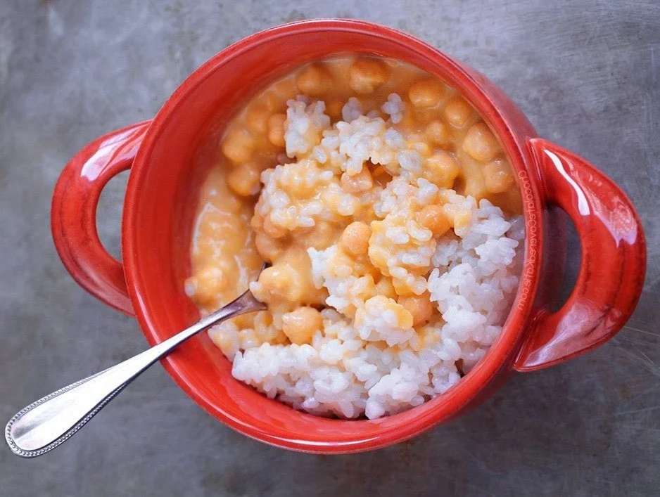 CHEESY CHICKPEAS