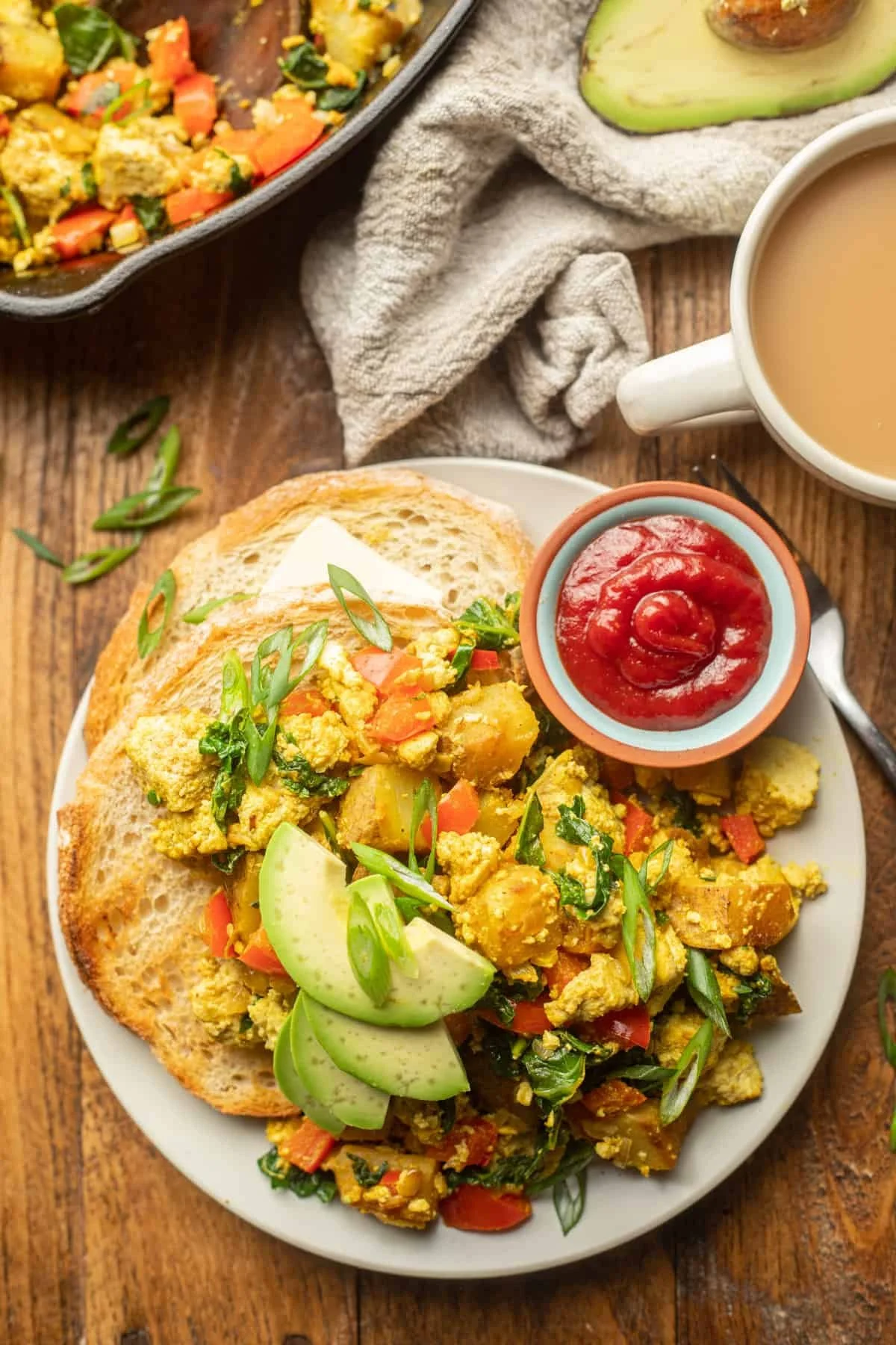 LOADED TOFU SCRAMBLE