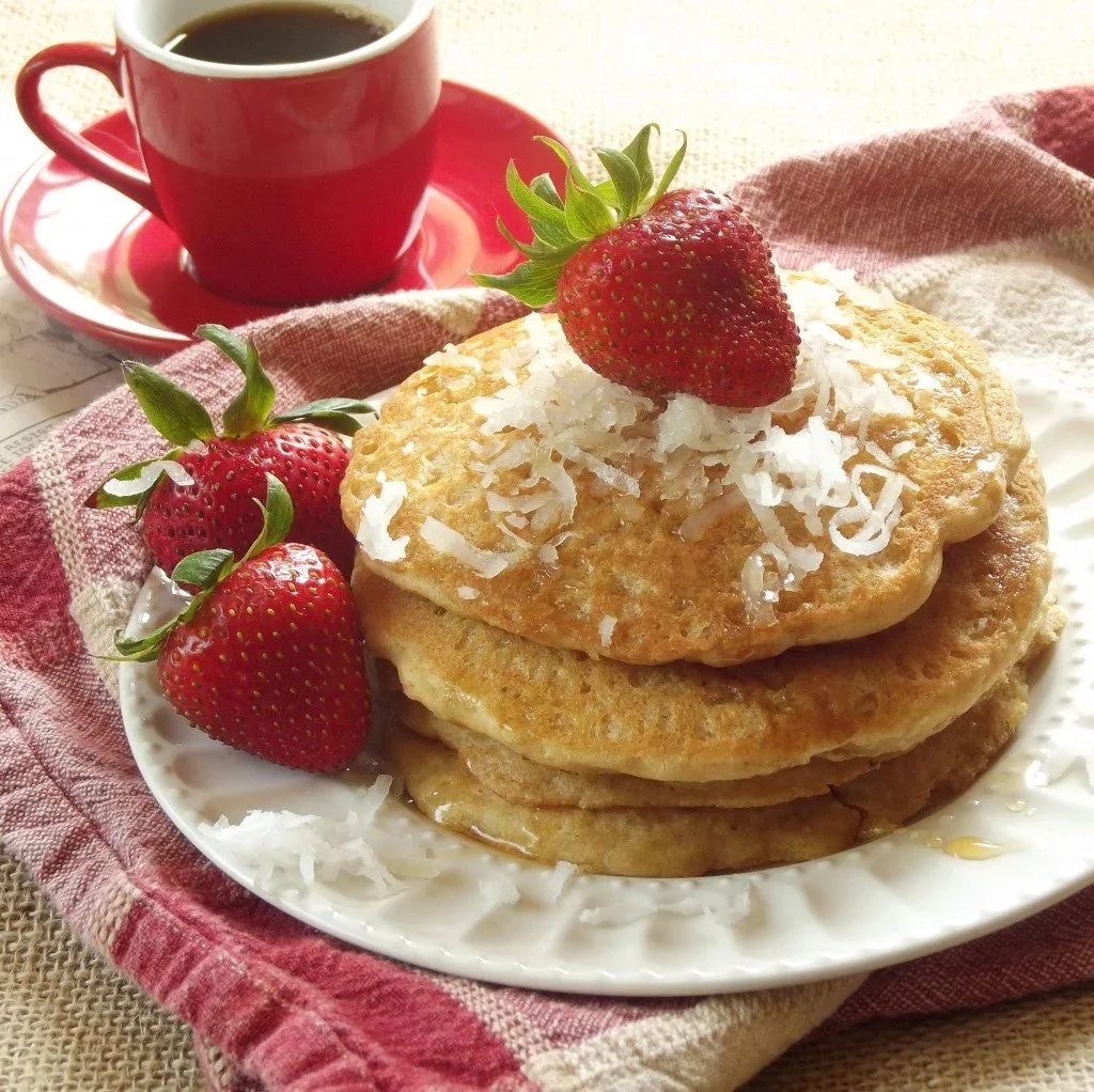 COCONUT MILK QUINOA PANCAKES
