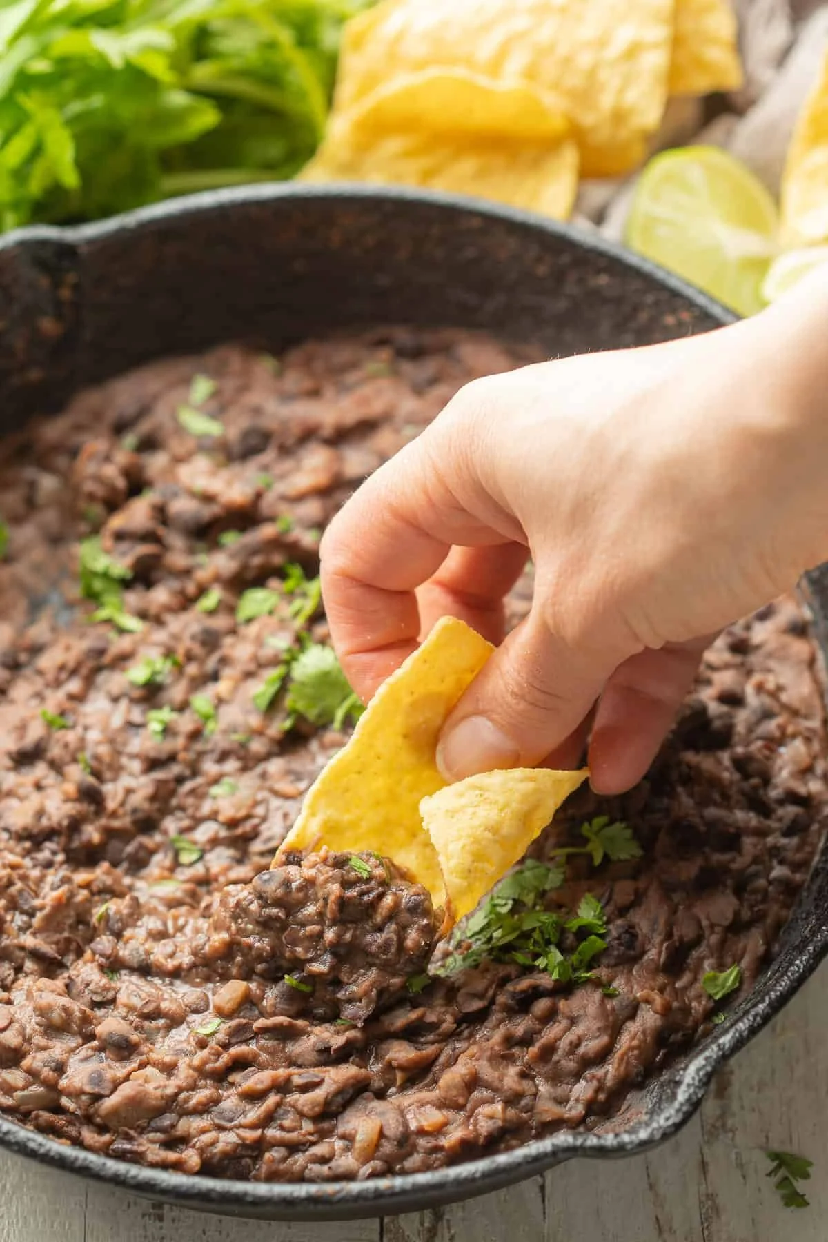 REFRIED BLACK BEANS