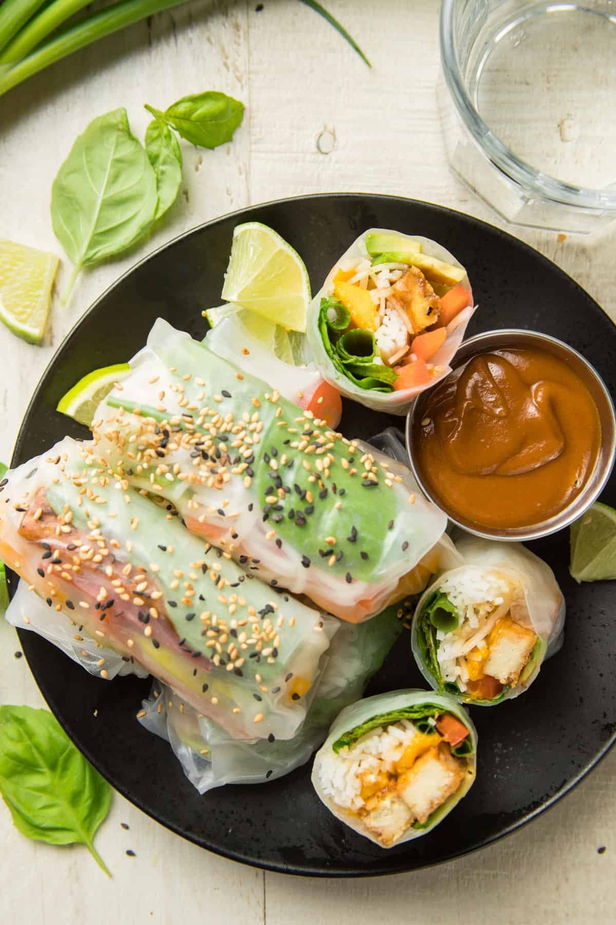 VEGAN SUMMER ROLLS
