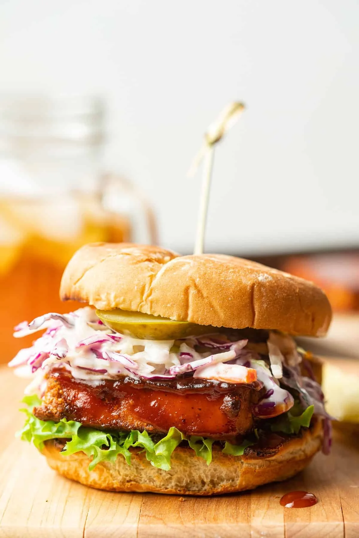 BARBECUE TOFU SANDWICHES