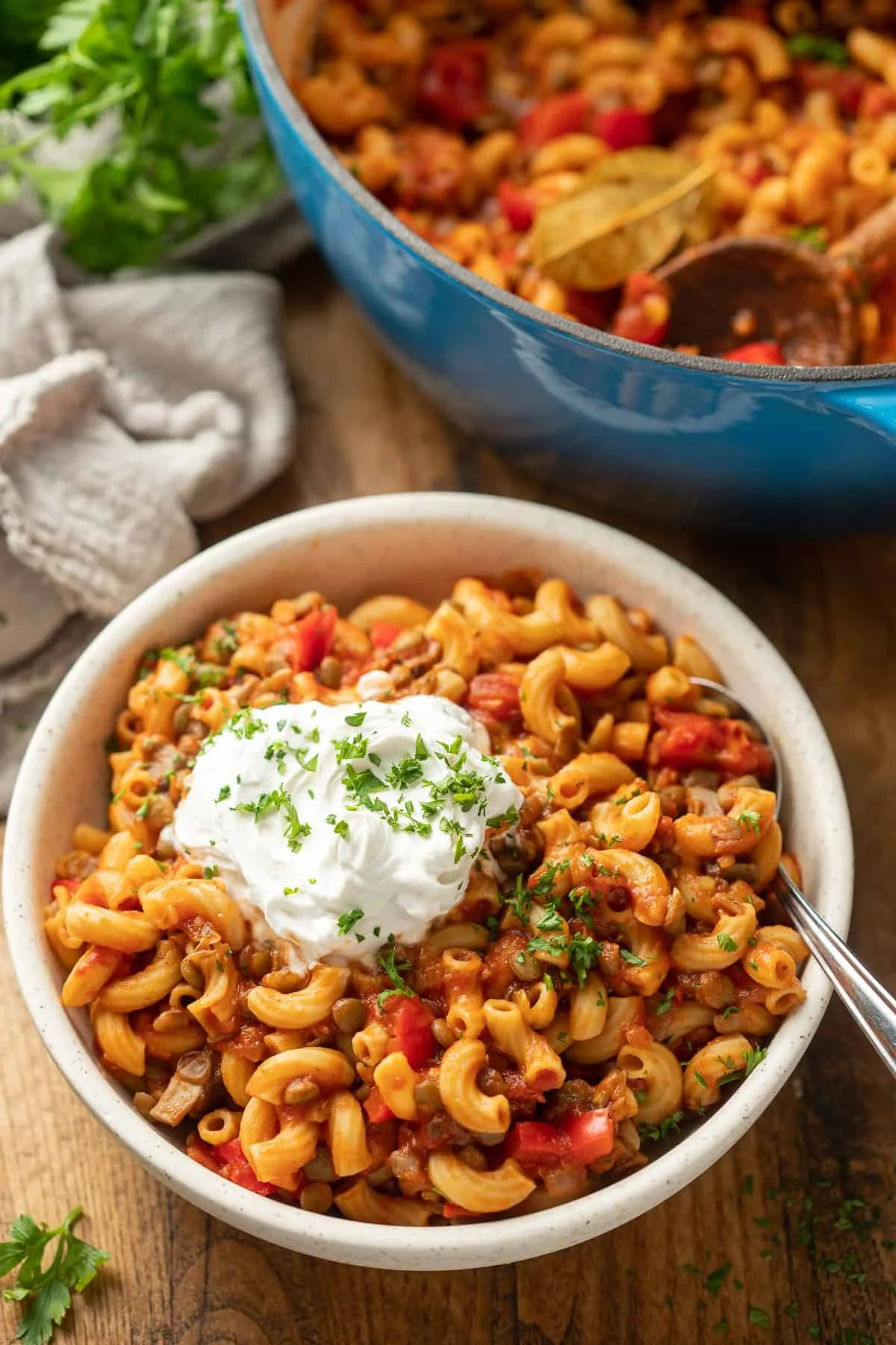VEGAN GOULASH (AMERICAN-STYLE)