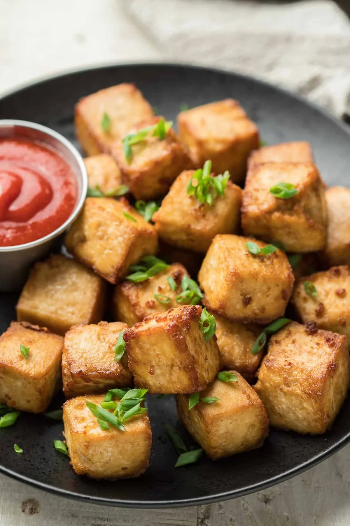 CRISPY AIR FRYER TOFU