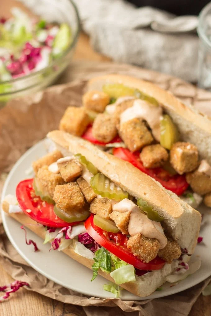 VEGAN PO’ BOY SANDWICH