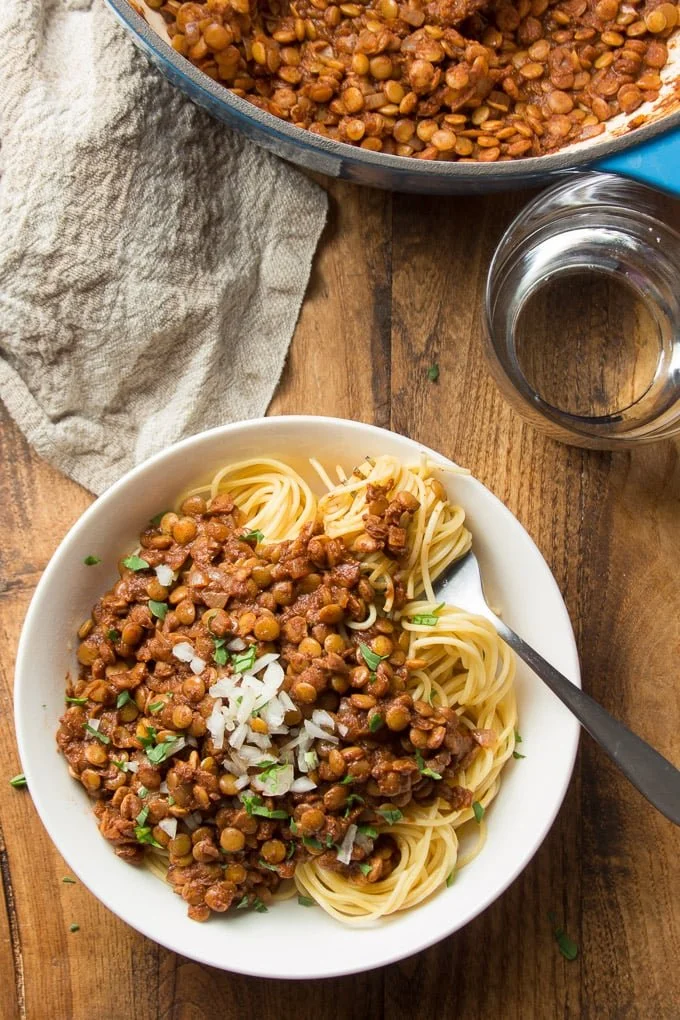 LENTIL CINCINNATI CHILI