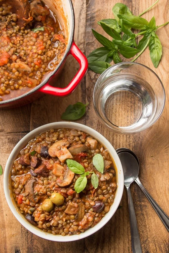 LENTILS PROVENCAL (FRENCH LENTIL STEW)