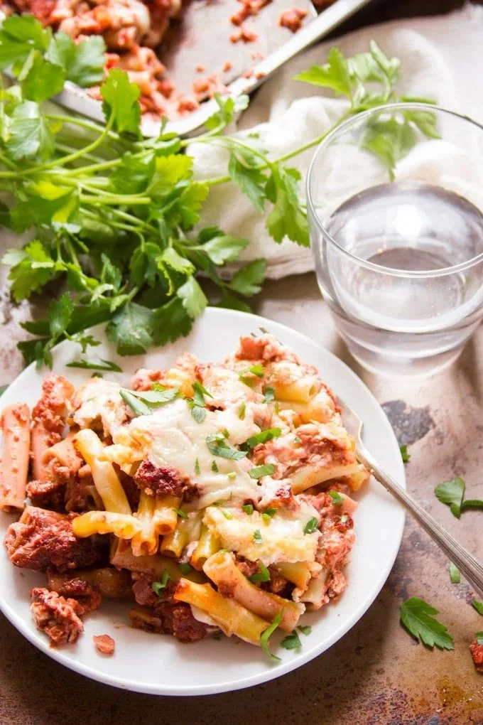 VEGAN BAKED ZITI
